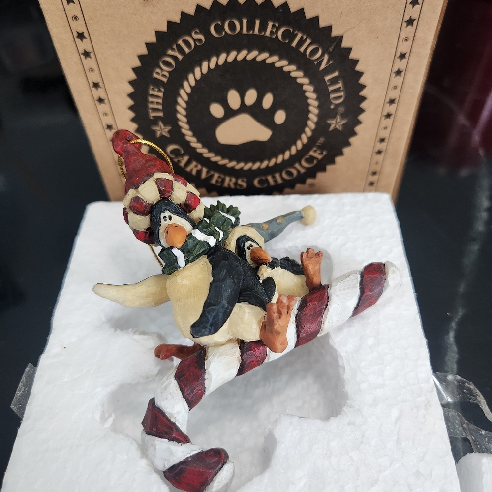 Festive Penguin Holiday Ornament